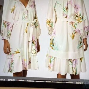 Kobi Halperin Trace Orchid Floral Dress